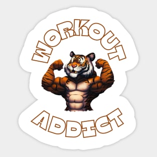 WORKOUT ADDICT Sticker